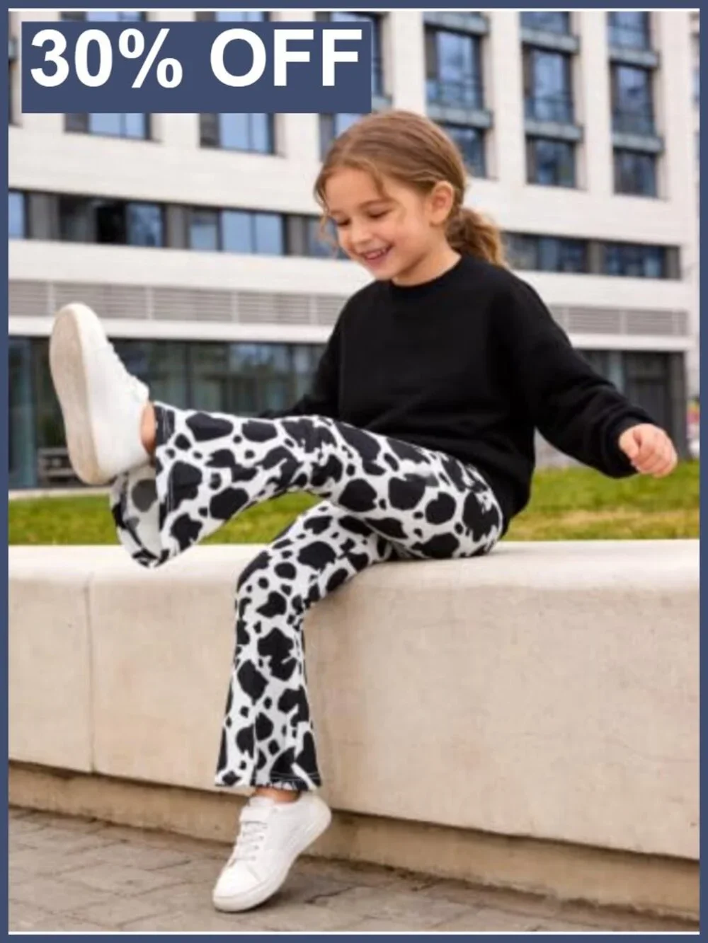 Girls Flare Pants Bell Bottom Leggings Stretch Casual Toddler Kids